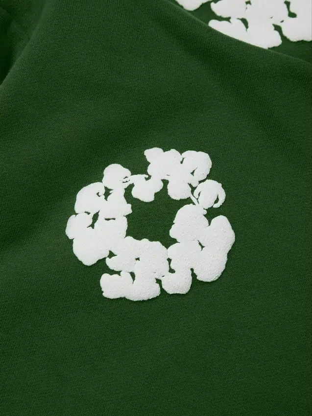 Kinder-Cotton Wreath Sweatpant, grün
