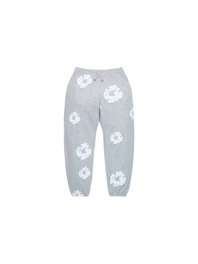 Kinder-Cotton Wreath Sweatpant in Grau