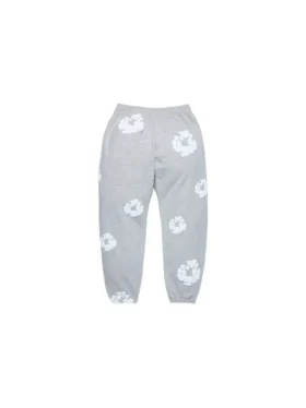 Kinder-Cotton Wreath Sweatpant in Grau