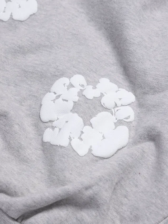 Kinder-Cotton Wreath Sweatpant in Grau
