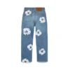 Kinder-Denim-Jeanshose „Cotton Wreath“ in Hellindigo