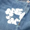 Kinder-Denim-Jeanshose „Cotton Wreath“ in Hellindigo
