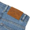 Kinder-Denim-Jeanshose „Cotton Wreath“ in Hellindigo
