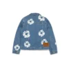 Kinder-Denim-Jeansjacke „Cotton Wreath“ in Hellindigo