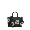 Kleine Ledertasche „Cotton Wreath“