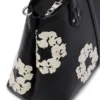 Kleine Ledertasche „Cotton Wreath“