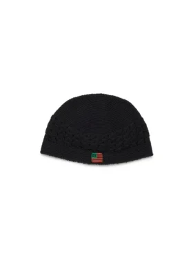 Kufi-Mütze, schwarz