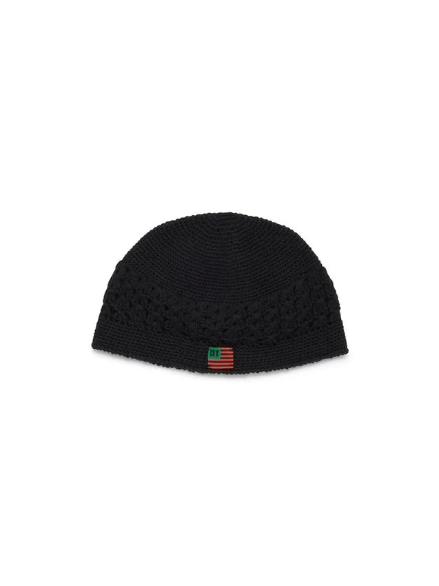 Kufi-Mütze, schwarz