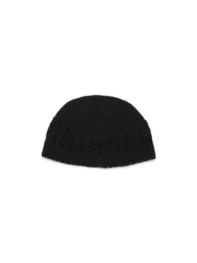 Kufi-Mütze, schwarz