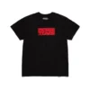 „Larmes de Denim“-T-Shirt, schwarz