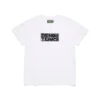 Larmes de Denim T-Shirt Weiß