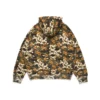 Libertas-Hoodie mit Reißverschluss und Blumenprint
