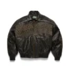 Libertas-Lederjacke mit Nieten