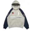 Libertas Rugby-Kapuzenpullover mit Reißverschluss