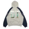 Libertas Rugby-Kapuzenpullover mit Reißverschluss