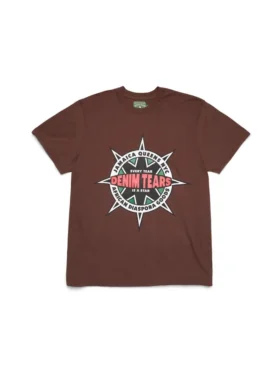 Libertas Star T-Shirt Braun