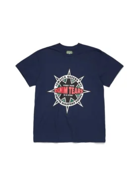 Libertas Star-T-Shirt, marineblau