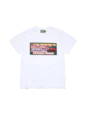 Liberty Rock Skyline T-Shirt Weiß