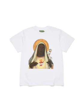 Maria-T-Shirt, weiß