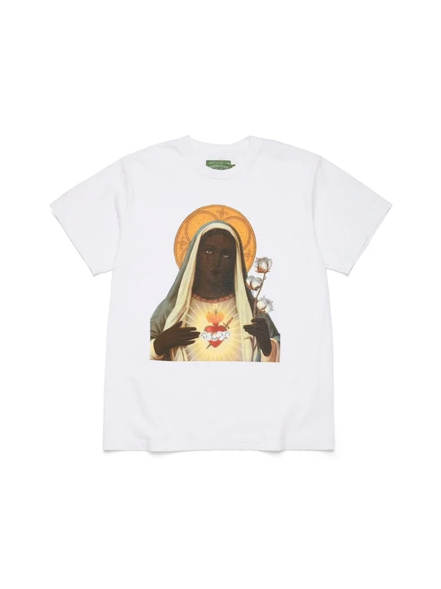 Maria-T-Shirt, weiß
