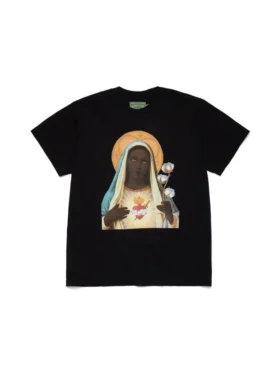 Mary-T-Shirt Schwarz