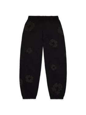 Mono Cotton Wreath Sweatpant Schwarz