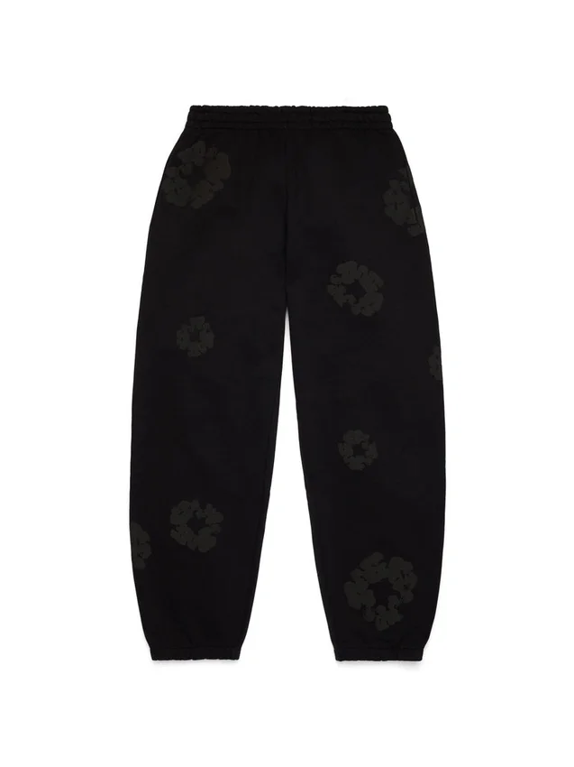 Mono Cotton Wreath Sweatpant Schwarz