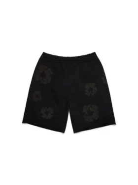 Mono Cotton Wreath Sweatshorts Schwarz