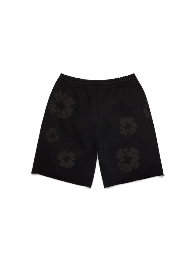 Mono Cotton Wreath Sweatshorts Schwarz