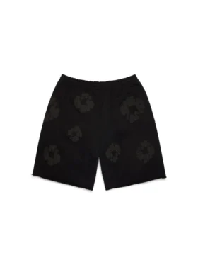 Mono Cotton Wreath Sweatshorts Schwarz
