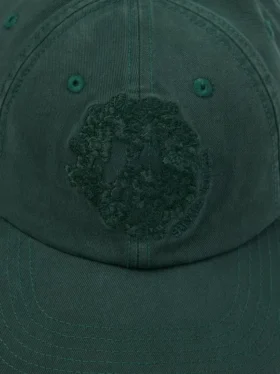 Mono Denim U-Cap Dunkelgrün