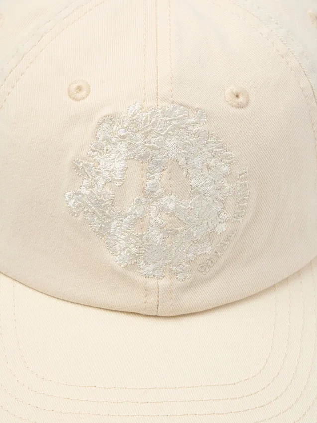 Mono-Denim-U-Cap in Creme
