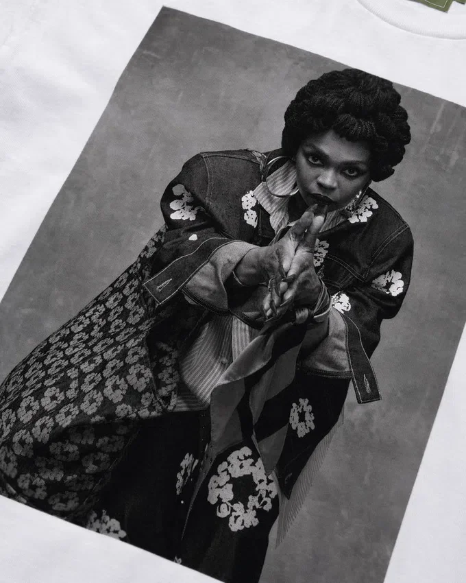 Ms. Lauryn Hill DT Foto-T-Shirt