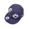 New Era 59FIFTY Canvas-Fitted-Cap „Cotton Wreath“ in Indigo