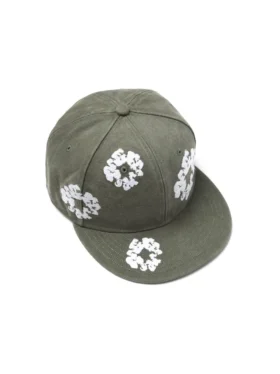 New Era 59FIFTY Canvas-Fitted-Cap „Cotton Wreath“ in Oliv