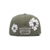 New Era 59FIFTY Canvas-Fitted-Cap „Cotton Wreath“ in Oliv