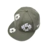 New Era 59FIFTY Canvas-Fitted-Cap „Cotton Wreath“ in Oliv