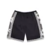 Olaf-Shorts mit Cotton Wreath, schwarz