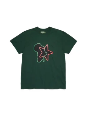 Pan-African Star T-Shirt, grün