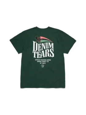 Pan-African Star T-Shirt, grün