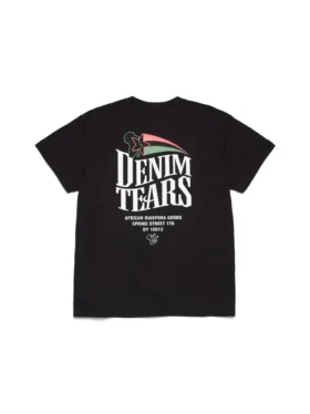 Pan-African Star T-Shirt Schwarz