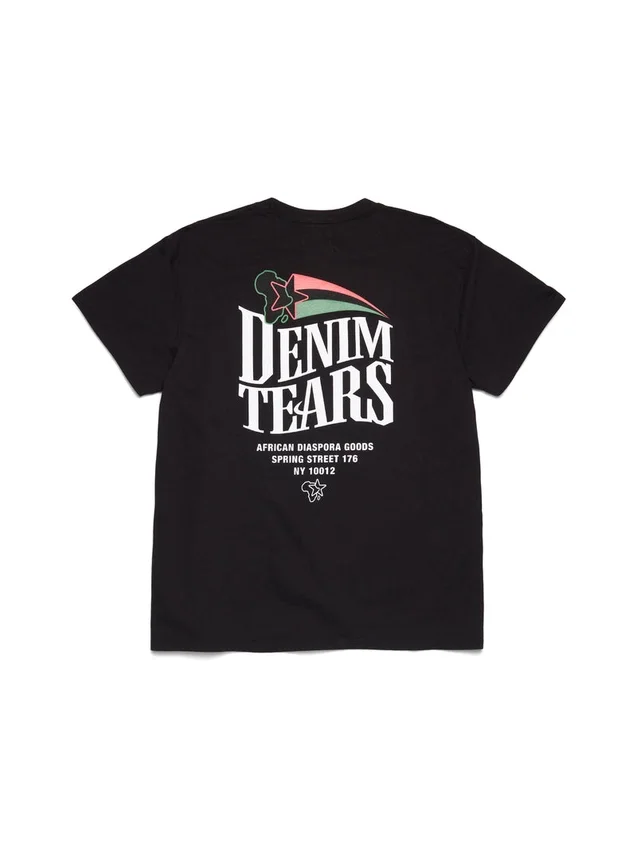 Pan-African Star T-Shirt Schwarz