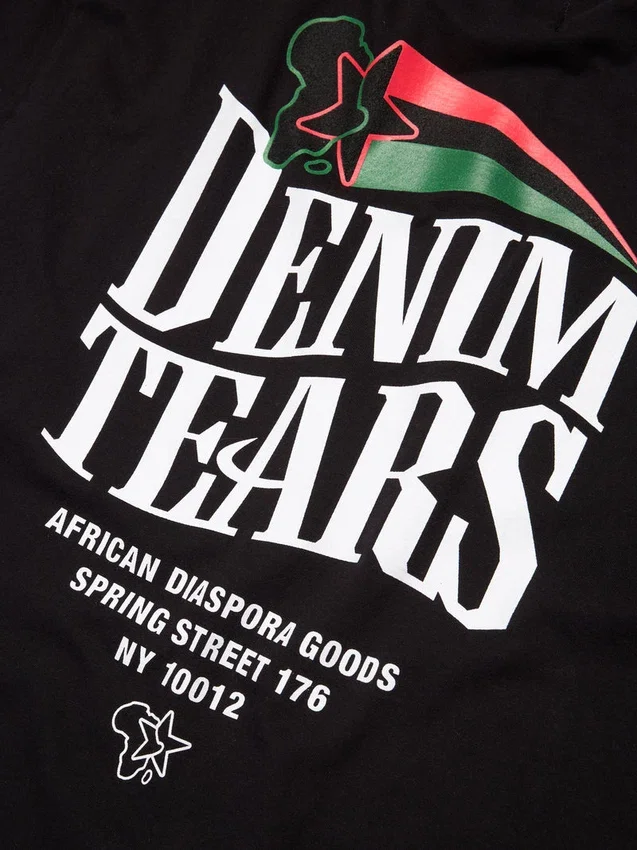 Pan-African Star T-Shirt Schwarz