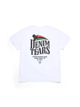 Pan-African Star T-Shirt Weiß