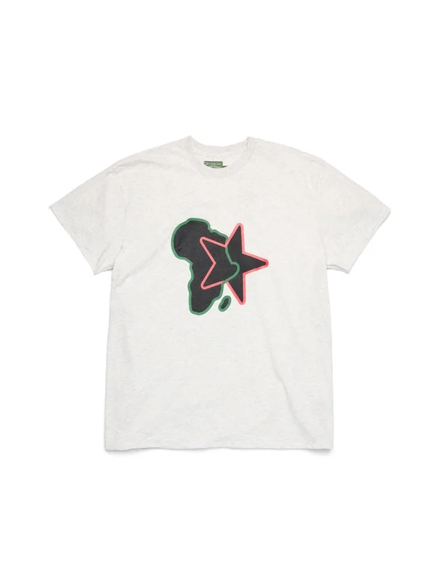 Pan-African-T-Shirt Grau