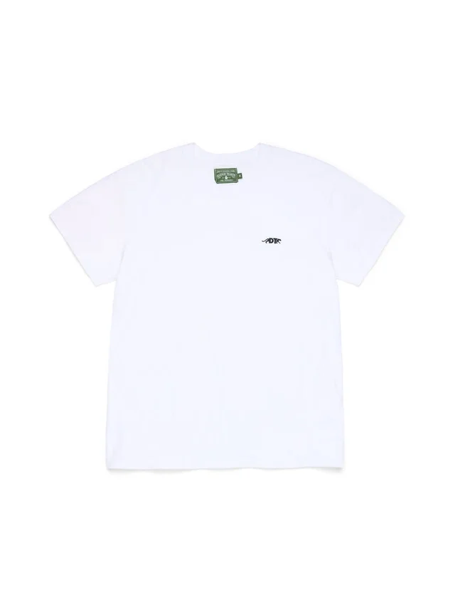 Panther-T-Shirt Weiß