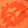 Peace Wreath Knockout Zip Hoodie Orange