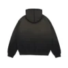 Peace Wreath Knockout Zip Hoodie Schwarz
