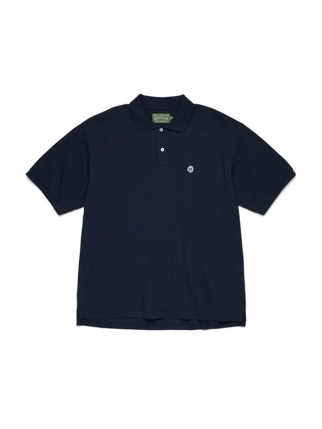 Peace Wreath Polo Marineblau