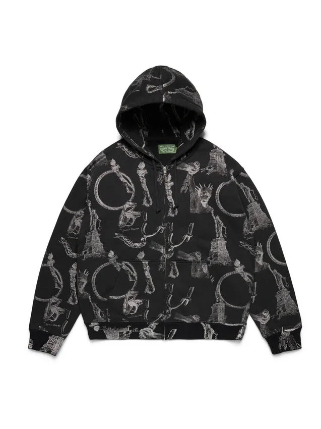 „Plates“ Zip-Hoodie